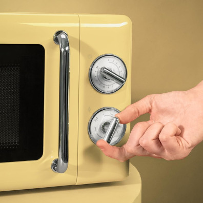 Cecotec ProClean 3110 Micro-ondes rétro jaune