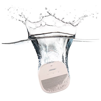 Mini haute voix Bluetooth Bose SoundLink Micro White Smoke