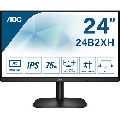 Monitor AOC 24B2XH/UE 23.8 " Full HD Negro