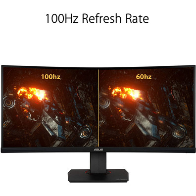 ASUS TUF moniteur jeu VG35VQ Curvo HD LED 35 "Noir