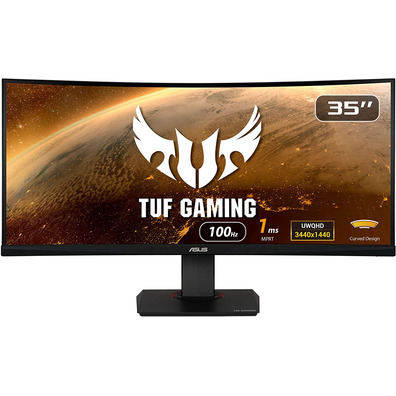 ASUS TUF moniteur jeu VG35VQ Curvo HD LED 35 "Noir