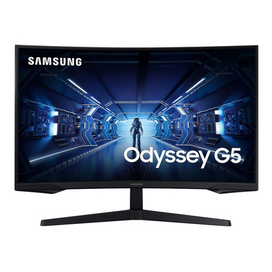Moniteur Gaming Curvo Samsung Odyssey G5 27 " C27G55TQBU 144Hz / VA