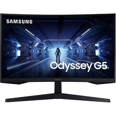 Moniteur Gaming Curvo Samsung Odyssey G5 LC32G55TQWU 32 " Negro