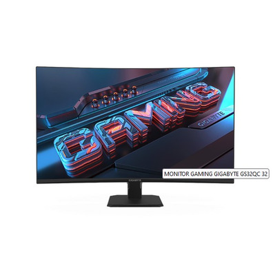 Moniteur Gaming Gigabyte GS32QC 31,5 " Quad HD, LCD, nègre