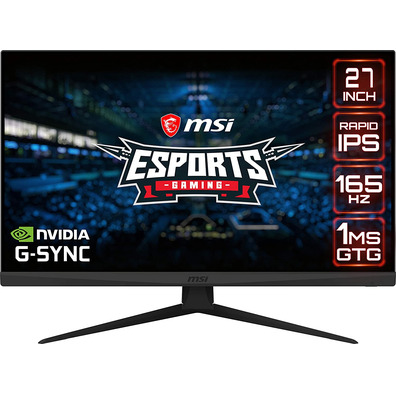 Moniteur de jeu MSI Optimx G273QF 27 "Black LED