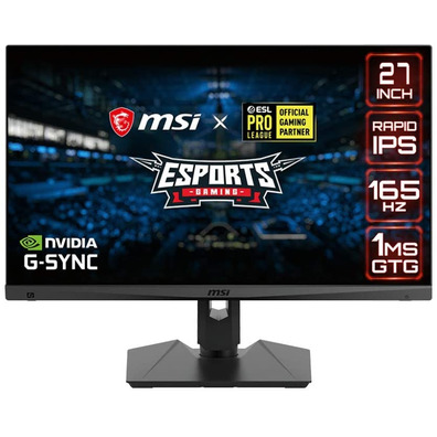 Moniteur de jeu MSI Optimx MAG274QRF IPS 27 "