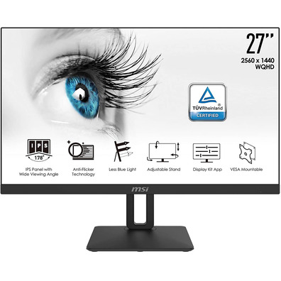 MSI PRO MP27Q1P 27 moniteur LED "