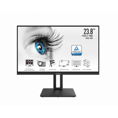 MSI Pro MP242P LED IPS 23.8 moniteur "Noir