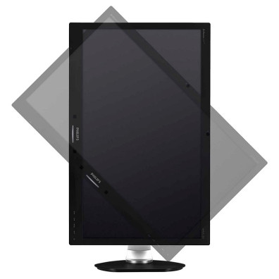 Moniteur Philips IPS 27" Hauteur régulière (noir)