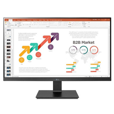 Monitor Profesional LG 24BL650C-B 23.8 " / Full HD/ Multimedia / Negro