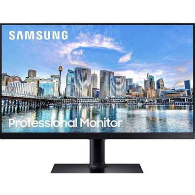 Monitor Profesional Samsung LF24T450FQR 24 " Full HD Negro