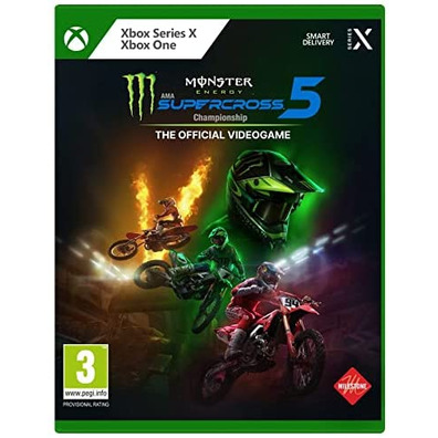 Monster Energy Supercross 5: The Oficial Videogame Xbox One / Xbox Series X