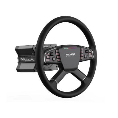 Moza Racing TSW (40cm) Roue de camion PC noir