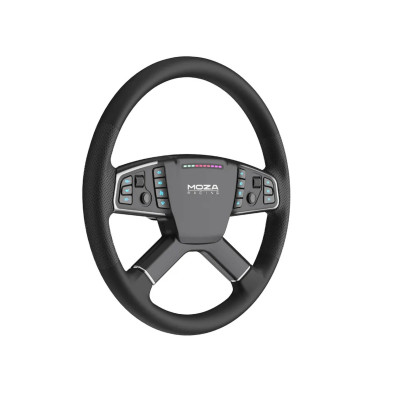Moza Racing TSW (40cm) Roue de camion PC noir