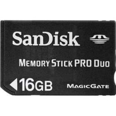 Memory Stick Pro Duo 16 GB Sandisk