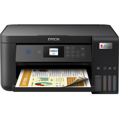 Multifunción Recargable Color Epson Ecotank ET-2850 WiFi / Dúplex Negra