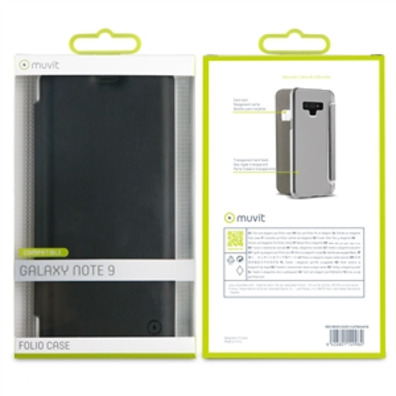 Folio Samsung Galaxy Note 9 Noir Muvit