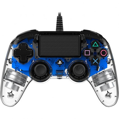 Nacon Compact Blue Illustrated Controller Officiel PS4