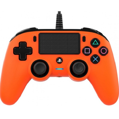 Nacon Compact Controller Orange Officiel PS4