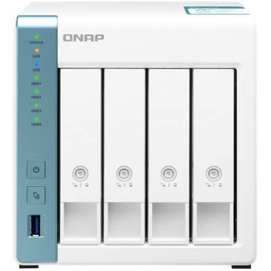 NAS Servidor QNAP Desktop 4BAY NAS 1 Go RAM 1GbE