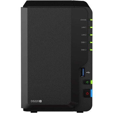 Station de disque de synchronisation NAS DS220 + 2Bay