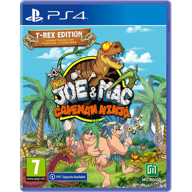 Nouveau Joe & Mac: Caveman Ninja T-Rex Edition PS4