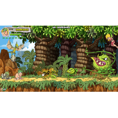 Nouveau Joe & Mac: Caveman Ninja T-Rex Edition PS4