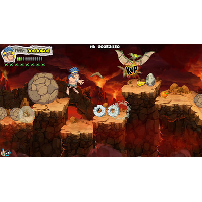 Nouveau Joe & Mac: Caveman Ninja T-Rex Edition PS4