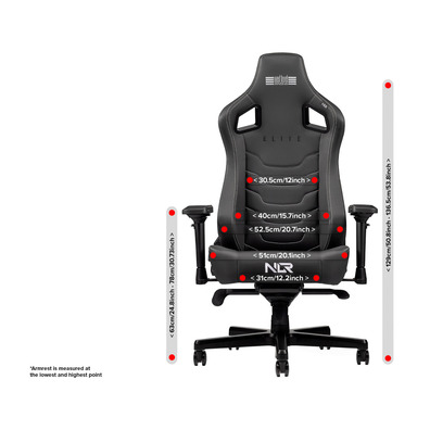 Next Level Racing Elite Gaming Chair Leather Edition