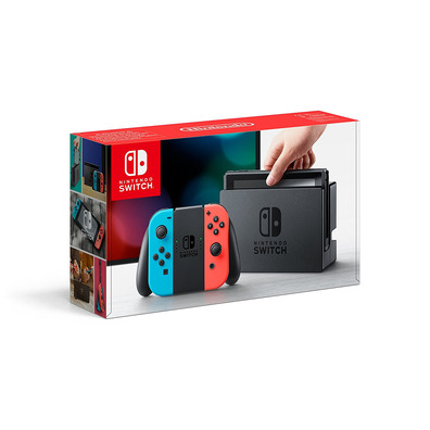 Nintendo Switch Blue Neon/Red Neon