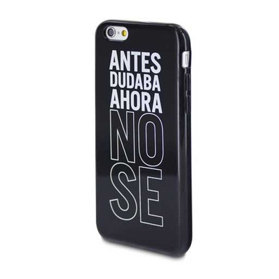 TPU Protective Black No Sé - iPhone 6/6S