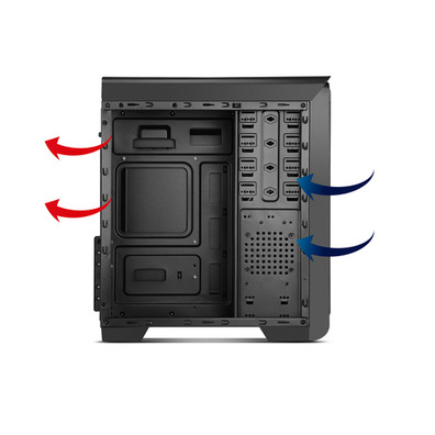 Nox Modus Édition Bleue ATX 3.0