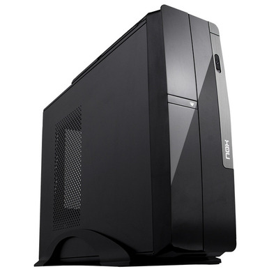 NOX Minitorre box mATX Black Liten + lecteur Tarj