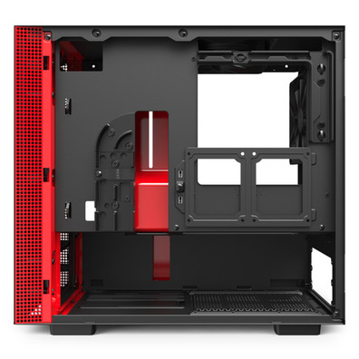 NZXT Boîtier MINI ITX H210 Noir-Rouge