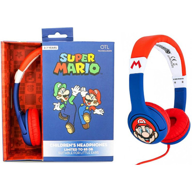 écouteurs OTL Wired Headphones Super Mario Jack 3,5 mm