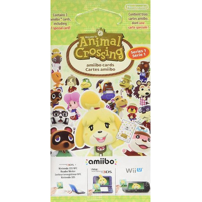 Pack 3 Tarjetas Amiibo Animal Crossing (Serie 1)