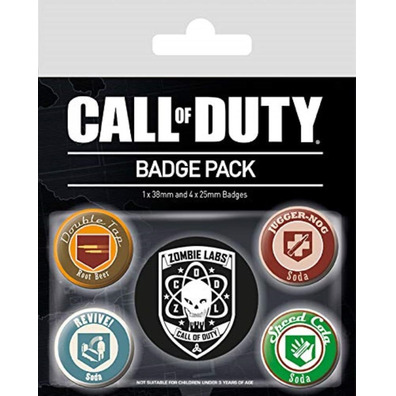 Pack de Chapas Call of Duty Sherwood