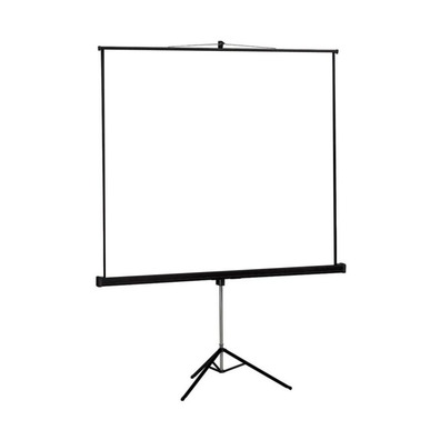 Écran de Projection avec trépied Env 200 x 200 Tissu Mat Blanc