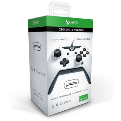 PDP WIRED ARTIC WHITE (XBOX ONE/PC) OFICIAL