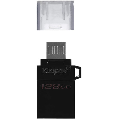 Pendrive Kingston DTDUO 3.0 G2 128 Go Negro