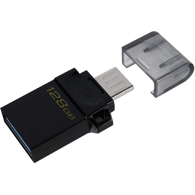 Pendrive Kingston DTDUO 3.0 G2 128 Go Negro