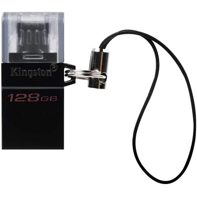 Pendrive Kingston DTDUO 3.0 G2 128 Go Negro