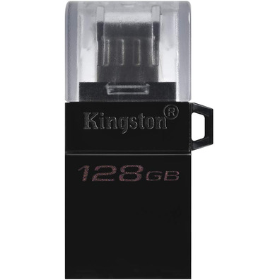 Pendrive Kingston DTDUO 3.0 G2 128 Go Negro
