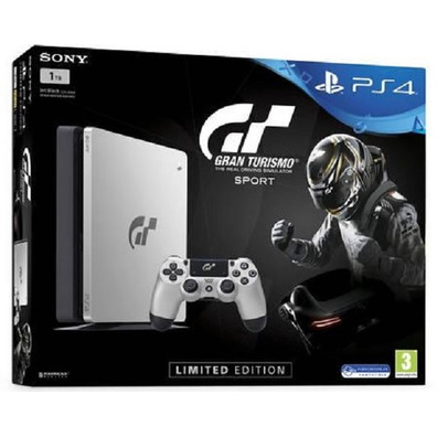 PlayStation 4 Slim 1TB Gran Turismo Sport Edition spéciale