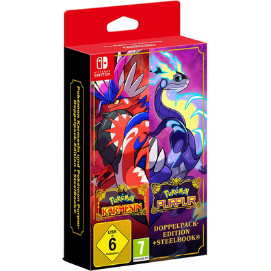 Commutateur Pokemon Escarlata / Púrpura Dual Pack