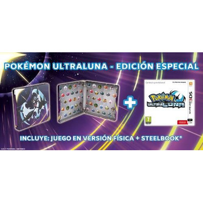 Pokemon Ultraluna special Edition Steelbook 3DS