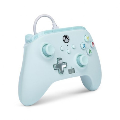 Power A con Cable Extraíble Cotton Candy Blue Xbox Series / One/PC