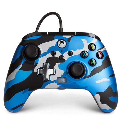 Power A Enhanced Wired Controller Camo Blue (Xbox One / Xbox Series X/S)