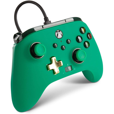 Power A Enhanced Wired Controller Emerald (Xbox One / Xbox Series X/S)