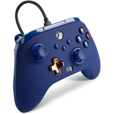 Power A Enhanced Wired Controller Midnight Blue (Xbox One / Xbox Series X/S)